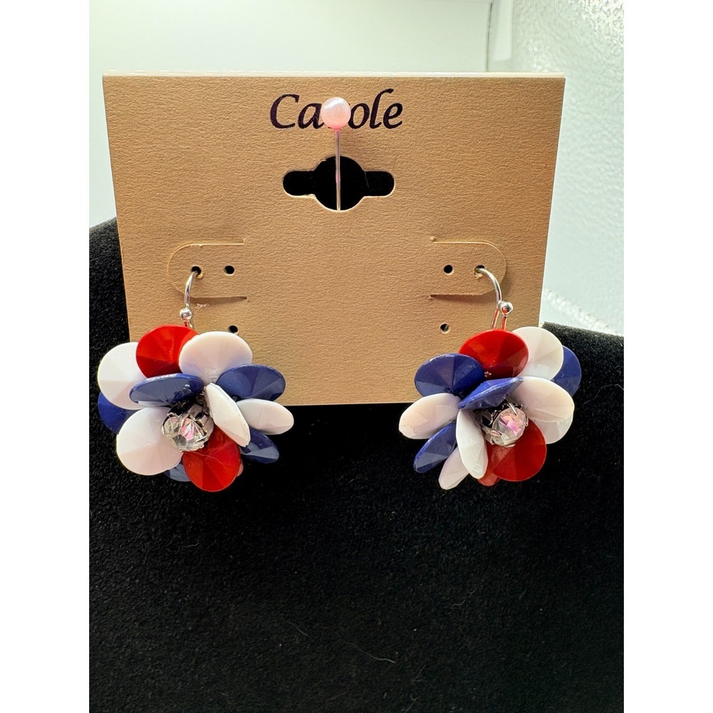 Carole 4th of July Celebration Earrings